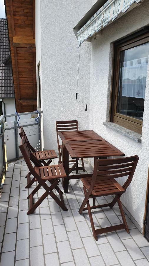 Ferienappartement Gruener Elch Rheinhausen Bagian luar foto